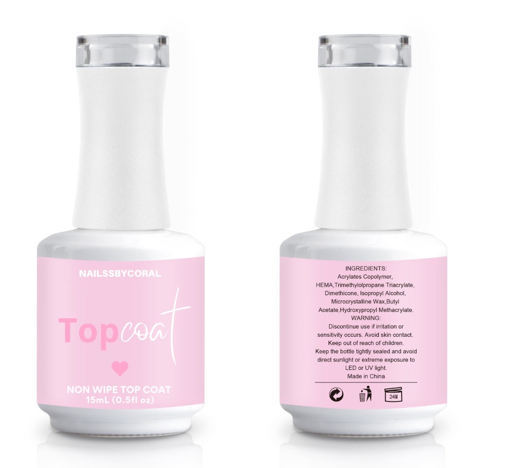 Gel Top Coat (Non Wipe)