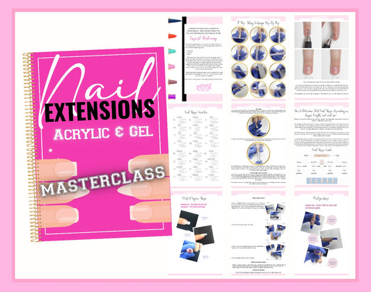 Nail Extensions Acrylic & Gel Masterclass (E Book)