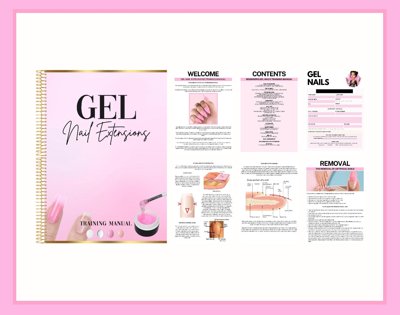 Gel Nail Extensions (E Book)