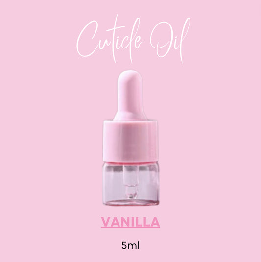 "Vanilla" Mini Cuticle Oil (5ml) *LIMITED EDITION*