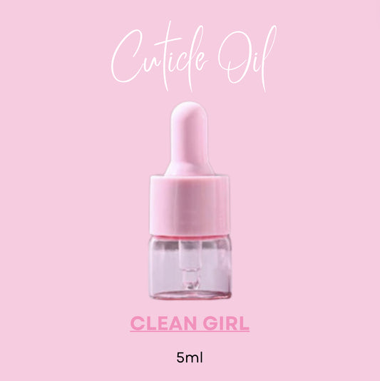 "Clean Girl" Mini Cuticle Oil (5ml) *LIMITED EDITION*