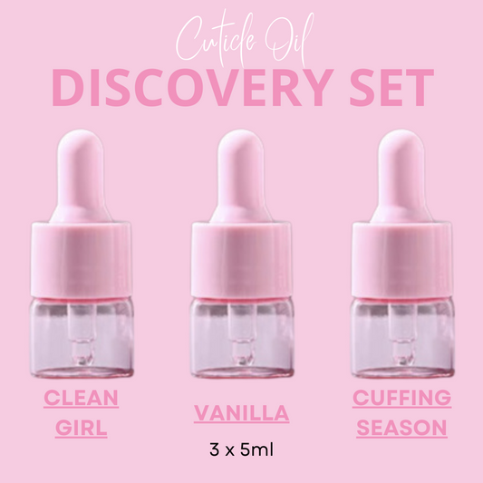 “Pink” Cuticle Oil Discovery Set *LIMITED EDITION*